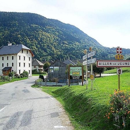 Hotel Du Soleil Aillon-le-Jeune Bagian luar foto