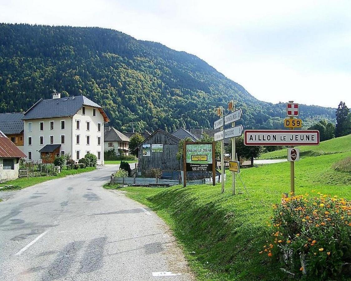 Hotel Du Soleil Aillon-le-Jeune Bagian luar foto
