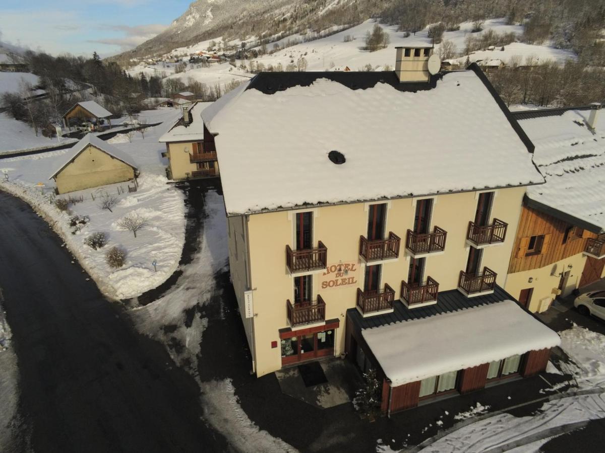 Hotel Du Soleil Aillon-le-Jeune Bagian luar foto